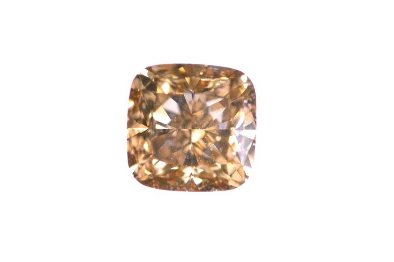Naturdiamant: Orange-Braun, 1.01 Karat