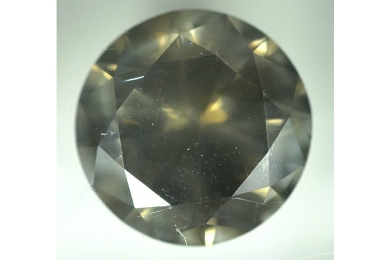 Naturdiamant: Dunkelbraun, 4.14 Karat