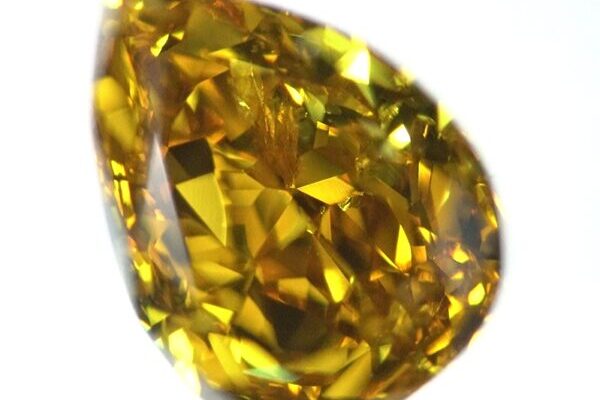 Naturdiamant: bräunlich-gelblich-Orange, 1.53 Karat