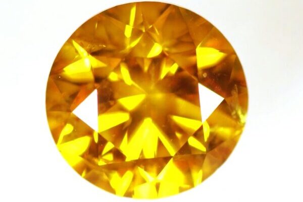 Naturdiamant: intensives Orange, 1.03 Karat